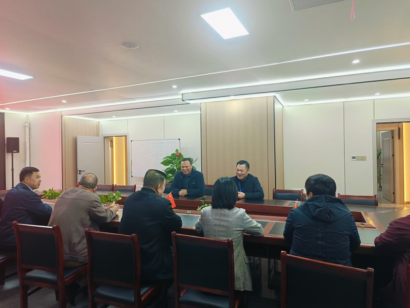   2024年11月政協(xié)領(lǐng)導(dǎo)走訪委員，為企業(yè)排憂解難